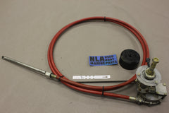 Boat Steering Cable 15ft Red Morse 304411 180IN Rotary Helm MerCruiser OMC 15'