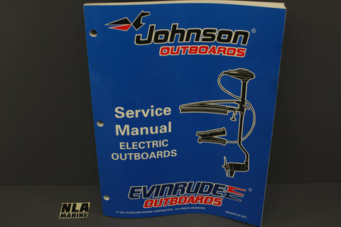 Johnson Evinrude P/N 520201 EC Electric Outboards Trolling Motor Service Manual