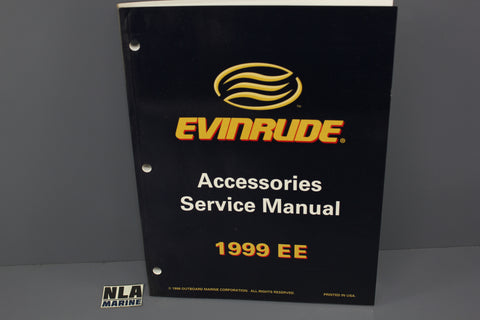 Evinrude Johnson P/N 787026 EE Accessories Controls 1999 Service Manual Shop
