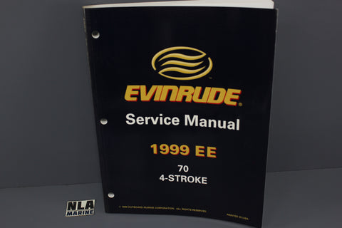 Evinrude Johnson P/N 787023 EE 70hp 1999 4-stroke Service Manual Shop Repair