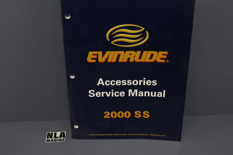 Evinrude Johnson P/N 787065 SS Accessories Controls 2000 Service Manual Shop