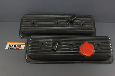 OMC Cobra 1985-1993 4.3L V6 Valve Rocker Covers 912971 912972 Cylinder Head