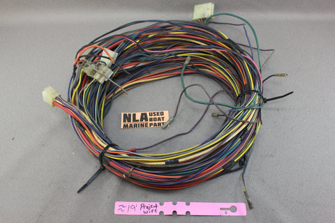 MerCruiser OMC Project Wire Wiring Multi-colors colored Harness Boat Marine