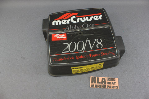 MerCruiser 43560A5 200 V8 305 5.0L 2BBL Flame Arrestor Plastic Top Cover 1985-87