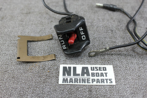 Mercury 87-11083A6 Outboard Stop Switch Kit Cowling 9.9hp 15hp 18XD 20hp 25hp - NLA Marine