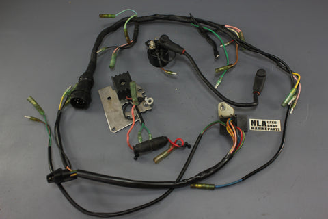 Yamaha 40hp 6H4-82590-20-00 6G1-81970-61-00 Wire Wiring Harness Outboard 1985