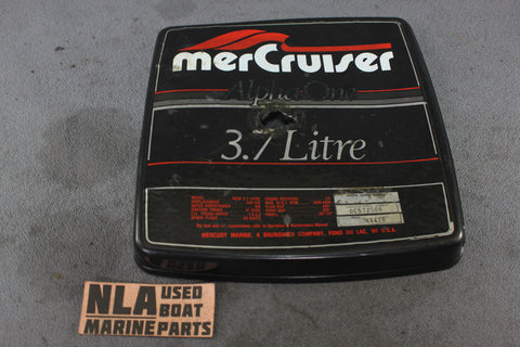 MerCruiser 17878A5 Carburetor Cover Square Plastic 3.7 Litre "470" 1988-89 4cyl