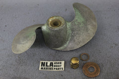 Johnson Seahorse 5hp Outboard Propeller Prop Nut TD 15 1941 1942 Vintage 41 42 - NLA Marine