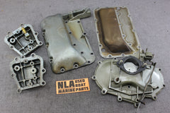 Evinrude Johnson 35hp Exhaust Intake Cover 307926 376900 1958 1959 Outboard Lark - NLA Marine