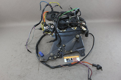 OMC Cobra 3.0L 1987 Wiring Wire Harness Bracket 0985035 Switch 0984148 0982767
