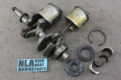 Mercury 468-8471A2 773-9756A2 Crankshaft Piston 6hp 8hp 9.9hp Assembly 1986