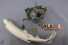 Johnson Outboard 3hp 376977 376978 Carburetor Carb Air Silencer JW-17 277199 61
