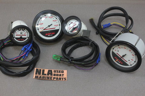 TigerShark 1100 Daytona PWC Fuel Trim Gauge Cluster Tachometer Speedometer