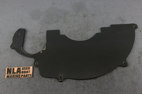 OMC 911736 0911736 2.5L 3.0L 140hp 4cyl 0914075 914075 Flywheel Inspection Cover