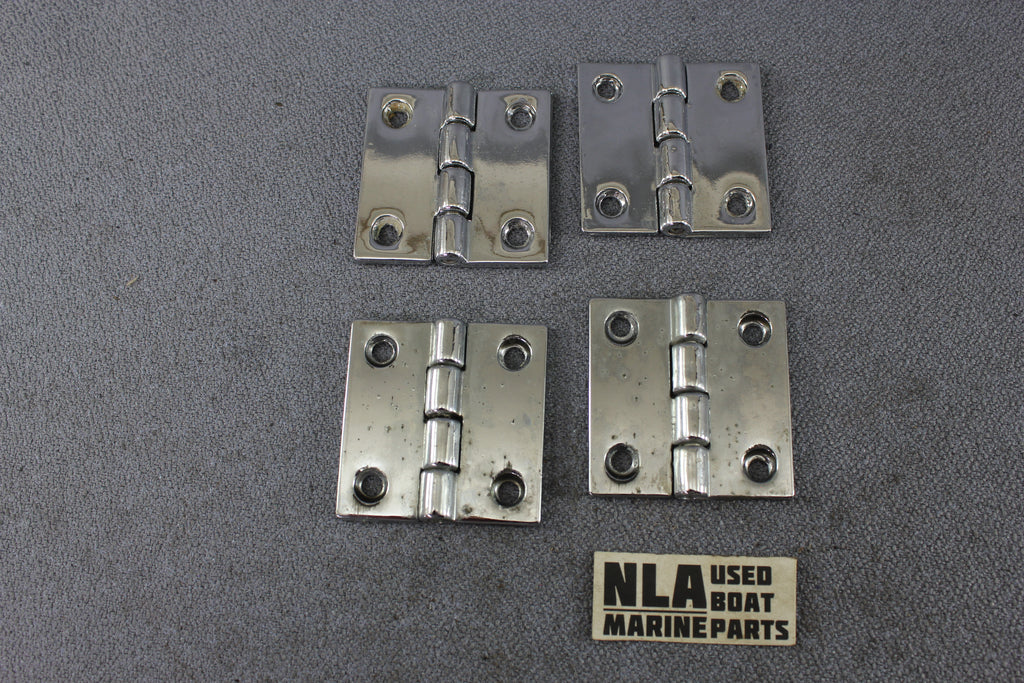 Boat Marine Attwood 1497 Vintage Hatch Door Butt Hinge Cover Hardware