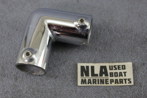 Boat Marine Bow Form Rail Nose Fitting Tubing Hardware Elbow 90ºdeg 7/8"