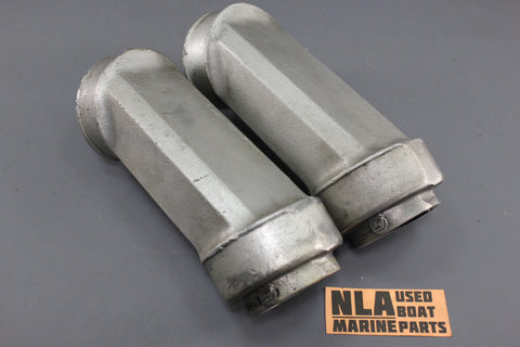 OMC 910163 0910163 V6 3.8L Exhaust Elbow Pipe Tube Stringer 170hp 200hp 1981-85