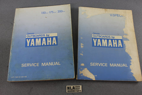 Yamaha Outboard Lit-18616-00-06 150ETN 175hp 200hp Repair Shop Service Manual-08