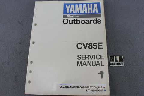 Yamaha Outboard Lit-18616-00-44 CV85E 85hp Repair Shop Service Manual Fix NEW