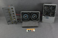 Boat Marine Panel Gauges Cluster Dash DET-MAR RPM Speedometer Tachometer Temp - NLA Marine