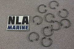 Johnson Evinrude 302577 0302577 10PK Circlip Retaining Ring 25hp 35hp Piston