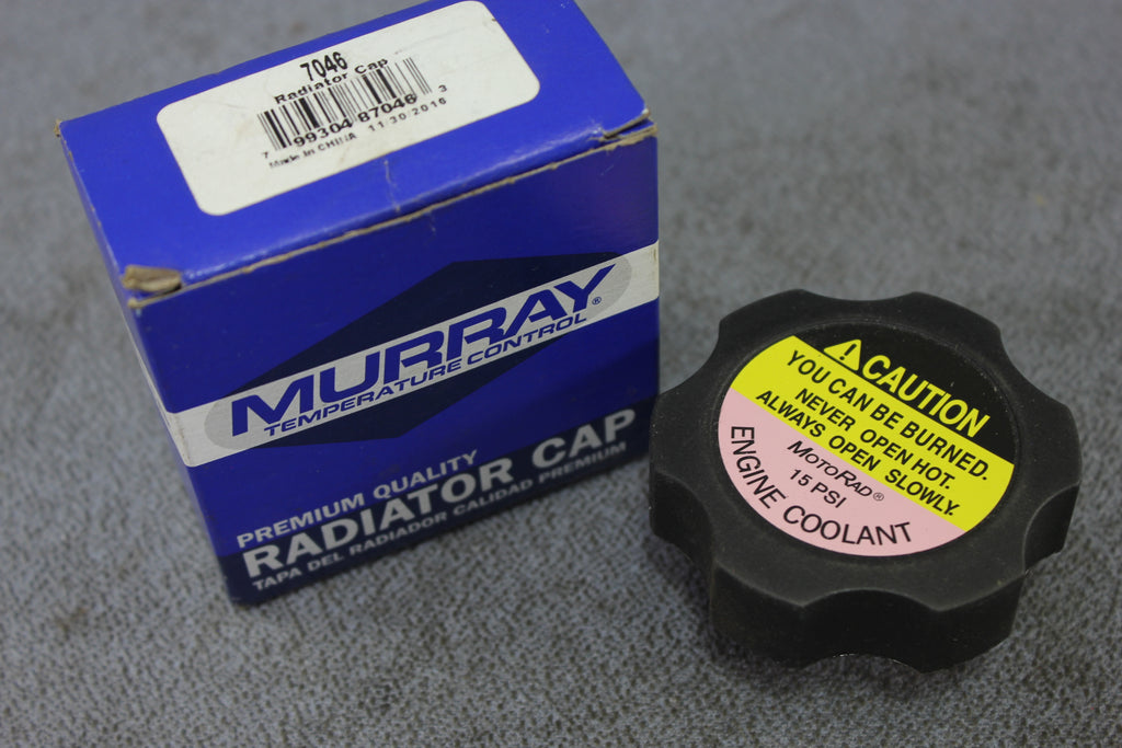 Murray 7046 Radiator Cap Coolant MotoRad 15psi T46 Gates 31532 RC111