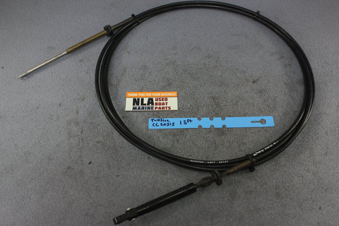 OMC Johnson Evinrude Outboard 15' 15ft Shift Throttle Cable CC20515 Sterndrive