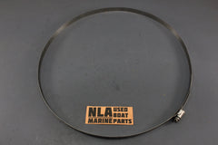 OMC Stringer 308735 0308735 Transom Boot Seal Large Hose Clamp 408 1969-1977 - NLA Marine