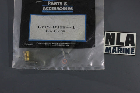 Mercury 1395-8318-1 Carburetor Inlet Needle & Seat Assembly Outboard Mariner