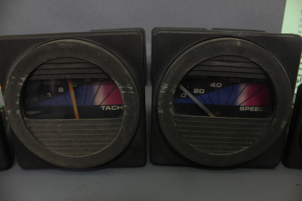 Teleflex Speedometer Boat Gauge Set Teleflex Bayliner Multi Color Gradient Speedometer Tach ...