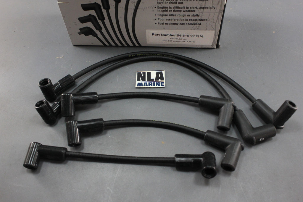 3.0 Mercruiser Spark Plug Ignition Wires Rotor Cap 3.0L GL 84-816761Q14 811635Q2 - Foto 9