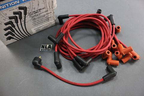 MerCruiser 84-816608Q83 Spark Plug Wire Set V8 305 350 377 Mercury HEI 1999-01