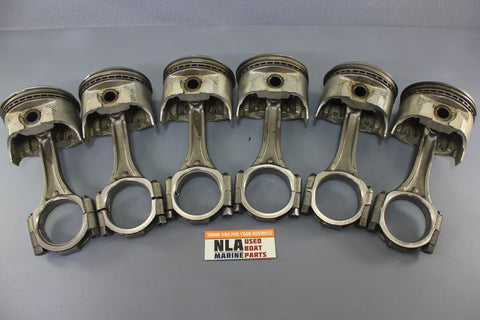 OMC Cobra 4.3L V6 GM 14075651 Piston Connecting Rods 262 Volvo Penta MerCruiser