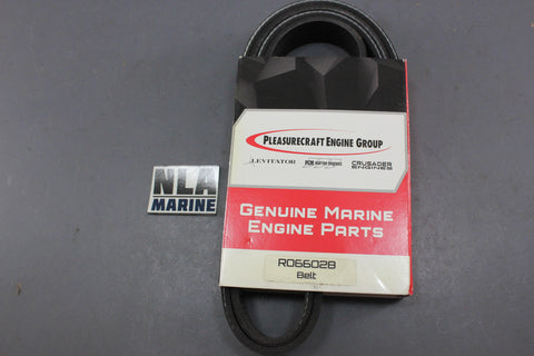 Pleasurecraft Marine R066028 Crusader Engine Serpentine Belt LH 5.7L LEFT-HAND