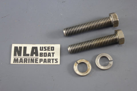 OMC 0912457 912457 Cobra Transom Plate Screw Bolt Lock Washer 1986-1990 Bolts