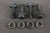 OMC 909386 0909386 0302290 Stringer Trim Tilt Worm Cover Plate Screw Bolt Set