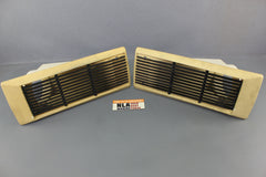Bayliner 195 Side Engine Vent Grill White Black Grate Pair Vents 1980s 1990s Boat