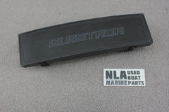 Glastron Boat Steering Wheel Black Plastic Cap Cover Snap-in Helm Cable Center