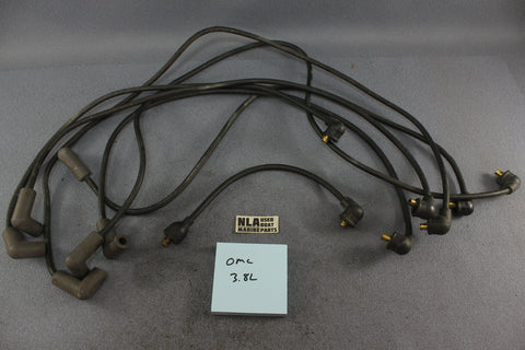 OMC Stringer 3.8L V6 Spark Plug Wires Leads Coil 981660 981786 981783 981782