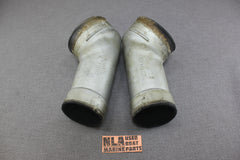 OMC Stringer 800 V6 V6 4.3L 1985 Exhaust Elbows Risers Tubes 911645 pipe 0911645