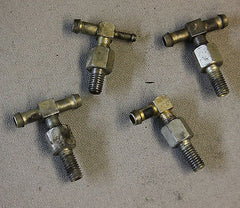 Vintage Mercury Outboard Fuel gas Line T Fittings connections barbed Threaded - NLA Marine